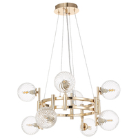 Люстра Crystal lux LUXURY SP8 GOLD LUXURY