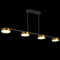 Светильник Natali Kovaltseva LED LAMPS 81101/4C GOLD BLACK