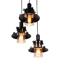 Светильник LUMINA DECO LDP 11328 B-3 BK Capri