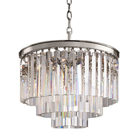 Светильник Delight Collection KR0387P-6 CHROME/CLEAR 1920s Odeon