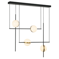 Светильник Delight Collection MD2062-4B black/brass