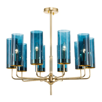  люстра BLS 17443 Glass Tube Chandelier