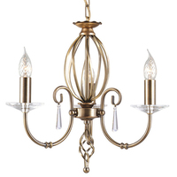  люстра Elstead Lighting AG3 AGED BRASS AEGEAN