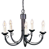  люстра Elstead Lighting CH5 BLACK CHARTWELL