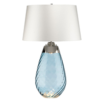 Настольная лампа Elstead Lighting LENA-TL-L-BLUE-OWSS