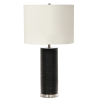 Настольная лампа Elstead Lighting RIPPLE-TL-BLK-W RIPPLE