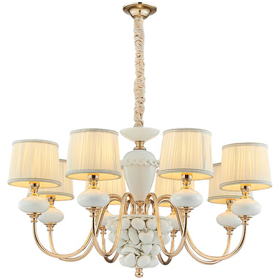 Люстра Lumien Hall 1031/8H-GD-WT МАКЕЙ