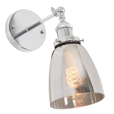Бра LUMINA DECO LDW 6800-1 CHR+GY Fabi