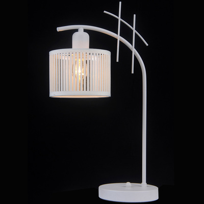 Настольная лампа Natali Kovaltseva AMSTERDAM 81053-1T SATIN WHITE AMSTERDAM