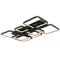 Люстра iLedex 6813-8N-X-T BK Satellite