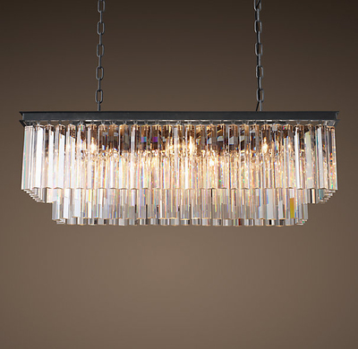 Светильник BLS 30230 1920s Odeon Glass Fringe Chandelier
