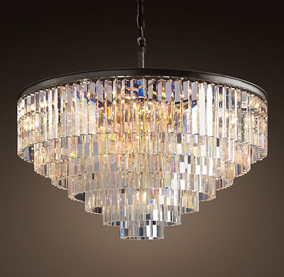 Светильник BLS 30229 1920s Odeon Glass Fringe Chandelier